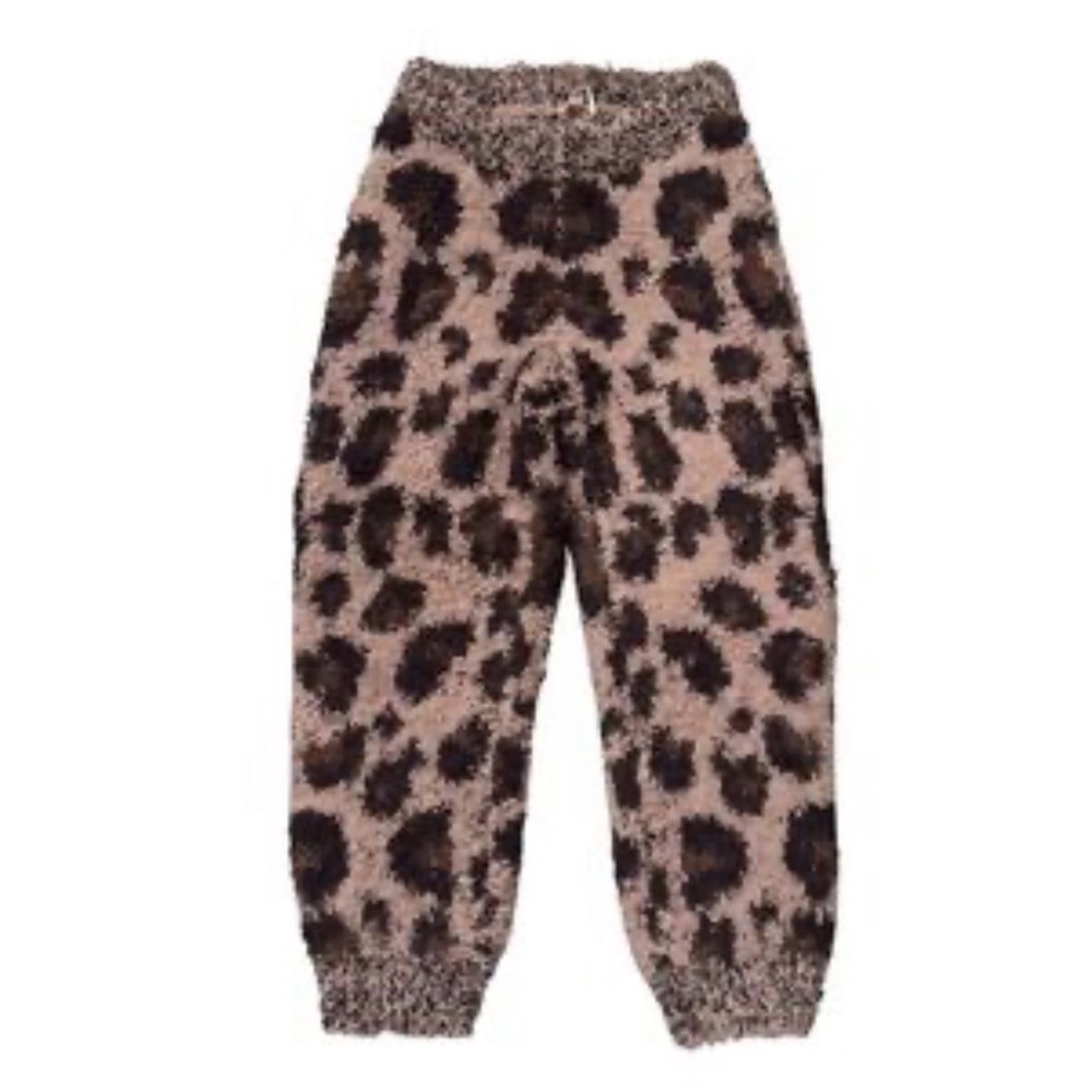 🐆✨ NWT SKIMS Cozy Fair Isle Kids Jogger | Size 2T/3T ✨🐆